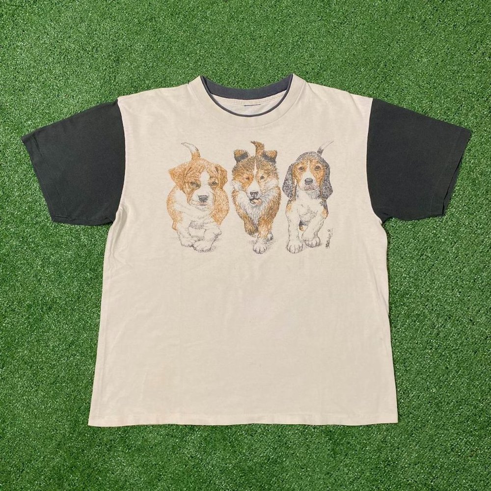 Vintage “The Last Call” Black sleeved, White Tee